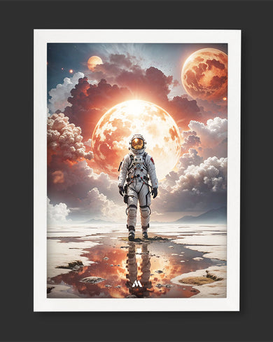 Exoplanet Landing Art-Poster