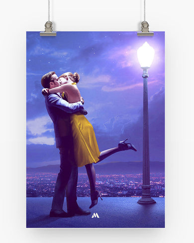 La La Land-Jazzscape Art-Poster