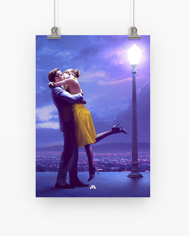 La La Land-Jazzscape Art-Poster