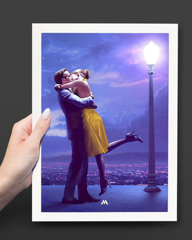 La La Land-Jazzscape Art-Poster