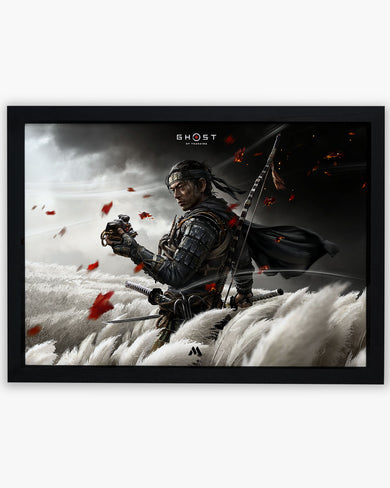 Ghost Of Tsushima-Warrior Resolve Art-Poster