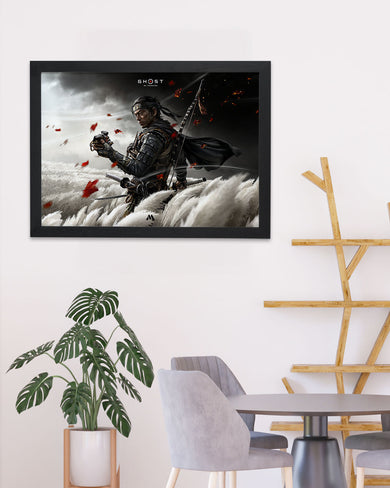 Ghost Of Tsushima-Warrior Resolve Art-Poster