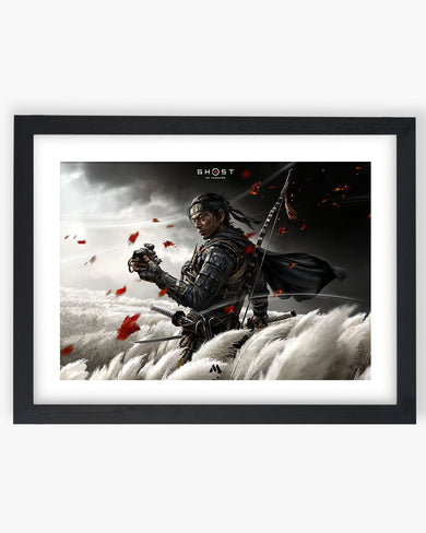 Ghost Of Tsushima-Warrior Resolve Art-Poster