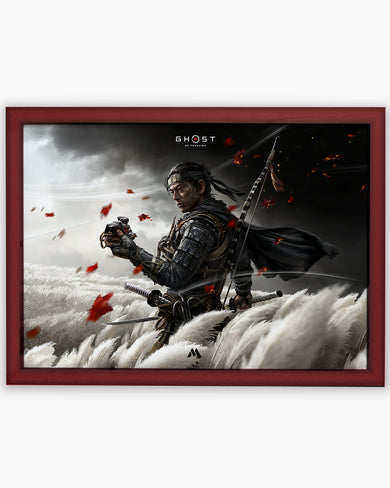 Ghost Of Tsushima-Warrior Resolve Art-Poster