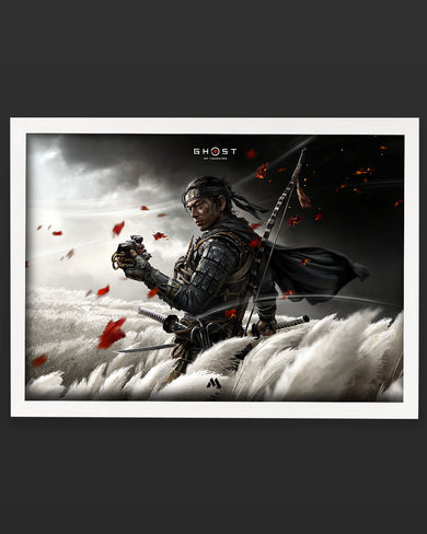 Ghost Of Tsushima-Warrior Resolve Art-Poster