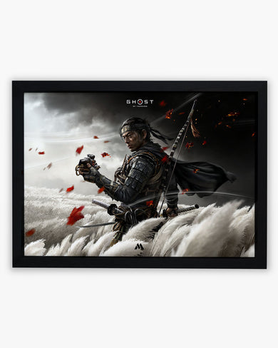 Ghost Of Tsushima-Warrior Resolve Art-Poster