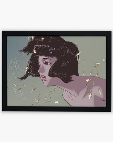 Perfect Blue-Aquatic Reverie Art-Poster