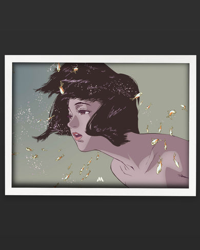 Perfect Blue-Aquatic Reverie Art-Poster