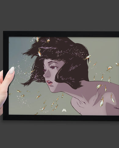 Perfect Blue-Aquatic Reverie Art-Poster