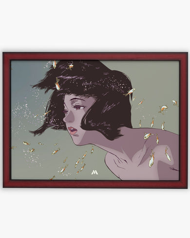 Perfect Blue-Aquatic Reverie Art-Poster