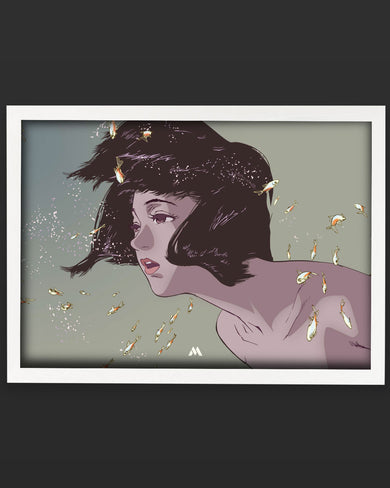 Perfect Blue-Aquatic Reverie Art-Poster