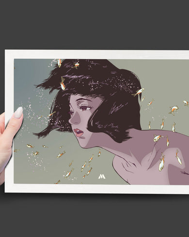 Perfect Blue-Aquatic Reverie Art-Poster