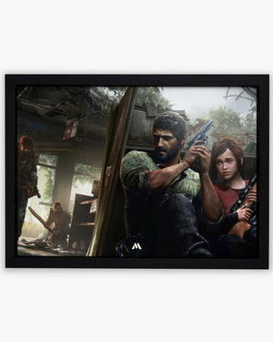 Last of Us-Ellie and Joel Unleashed Art-Poster