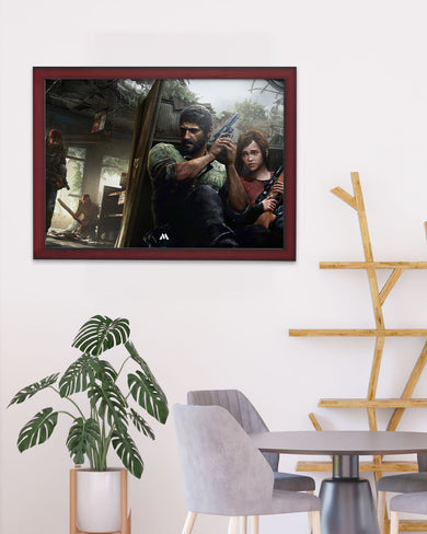 Last of Us-Ellie and Joel Unleashed Art-Poster