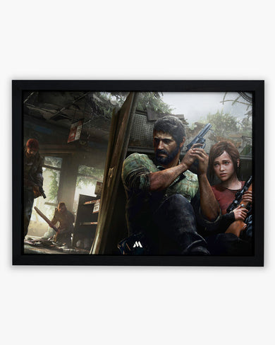 Last of Us-Ellie and Joel Unleashed Art-Poster