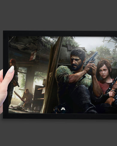 Last of Us-Ellie and Joel Unleashed Art-Poster