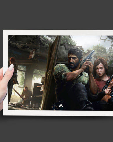 Last of Us-Ellie and Joel Unleashed Art-Poster