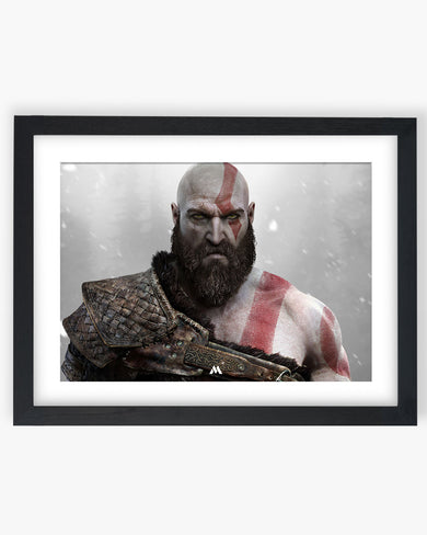 God of War-Kratos Art-Poster