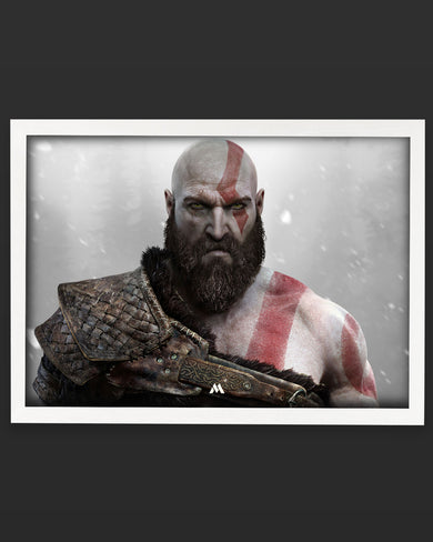 God of War-Kratos Art-Poster