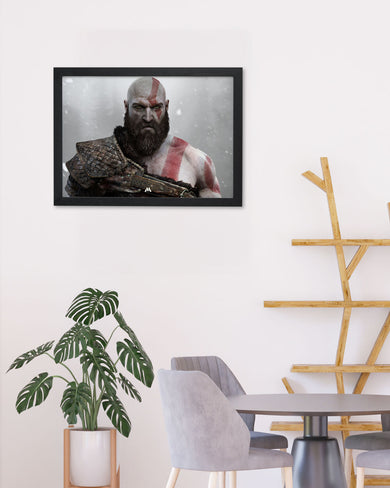 God of War-Kratos Art-Poster