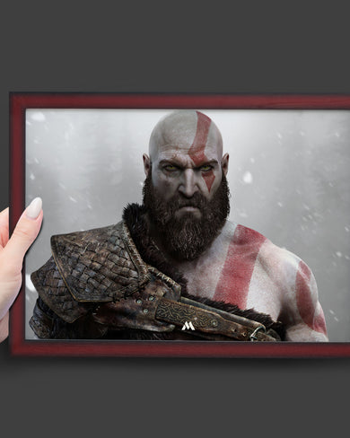 God of War-Kratos Art-Poster