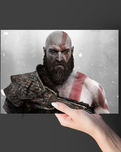 God of War-Kratos Art-Poster