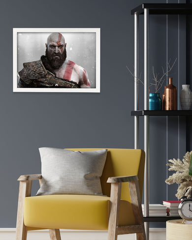 God of War-Kratos Art-Poster