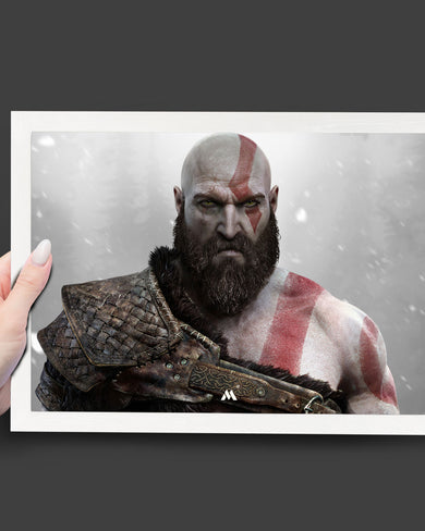 God of War-Kratos Art-Poster