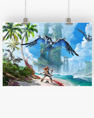 Horizon Zero Dawn-Forbidden West Art-Poster