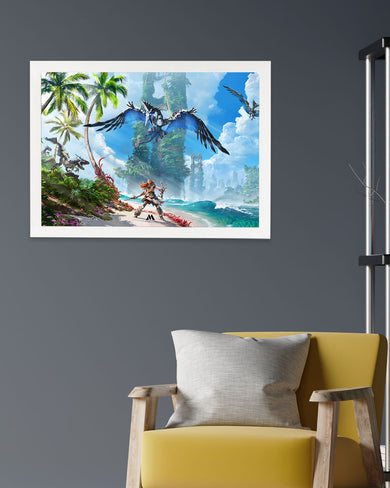 Horizon Zero Dawn-Forbidden West Art-Poster