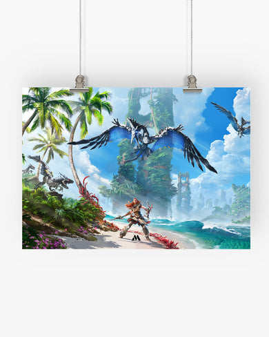 Horizon Zero Dawn-Forbidden West Art-Poster