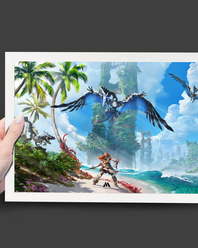 Horizon Zero Dawn-Forbidden West Art-Poster