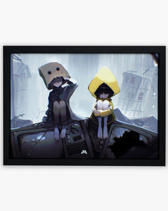 Little Nightmares-Six and Mono Art Poster