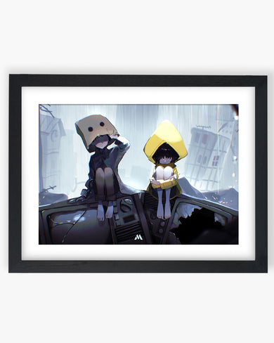 Little Nightmares-Six and Mono Art-Poster