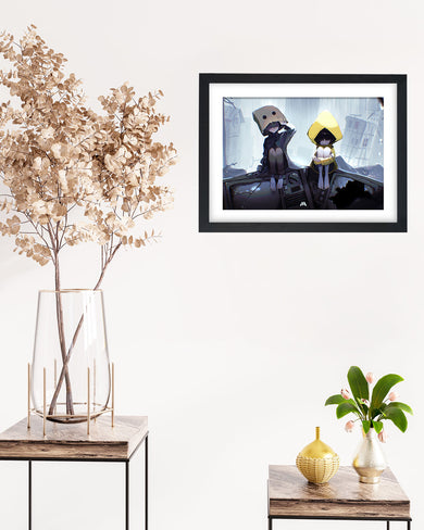 Little Nightmares-Six and Mono Art-Poster