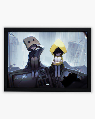 Little Nightmares-Six and Mono Art-Poster