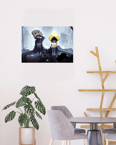 Little Nightmares-Six and Mono Art-Poster