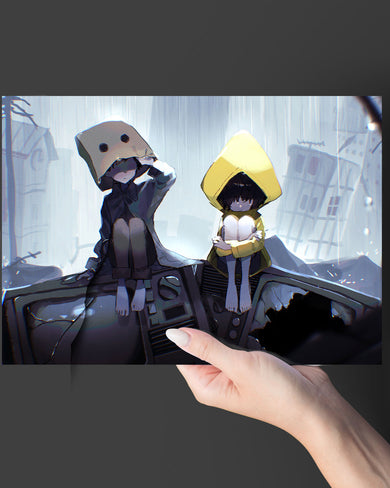 Little Nightmares-Six and Mono Art-Poster