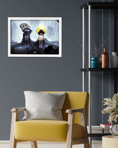 Little Nightmares-Six and Mono Art-Poster