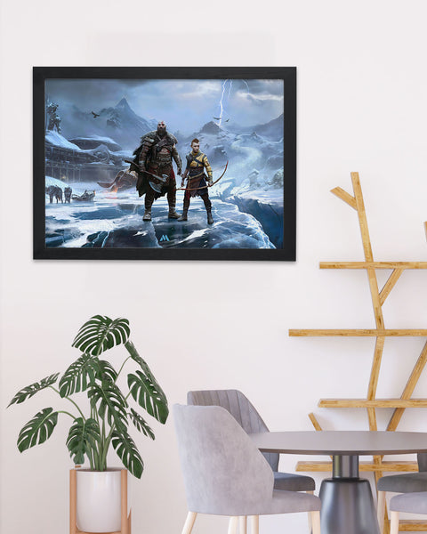 God of War Ragnarok Art Poster – Myxtur