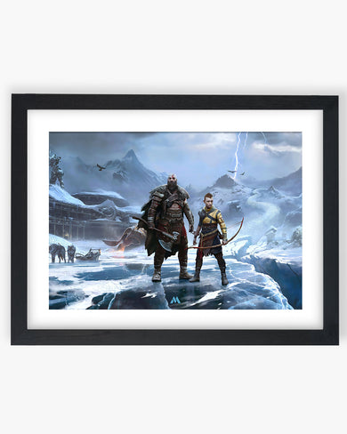 God of War-Shores of Ragnarok Art-Poster