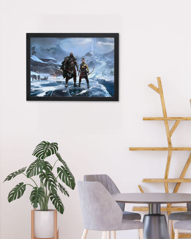 God of War-Shores of Ragnarok Art-Poster