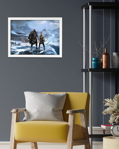 God of War-Shores of Ragnarok Art-Poster