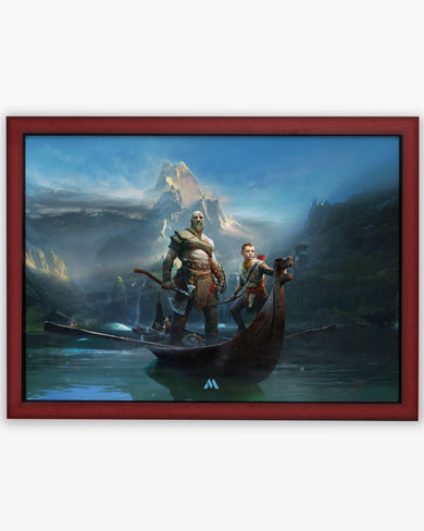 God of War-Quest for Tyr Art-Poster