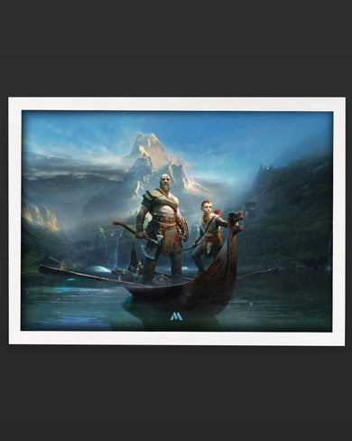 God of War-Quest for Tyr Art Poster