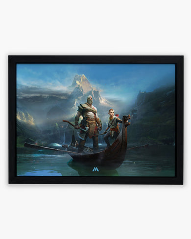 God of War-Quest for Tyr Art-Poster