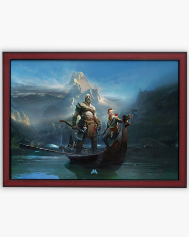 God of War-Quest for Tyr Art-Poster