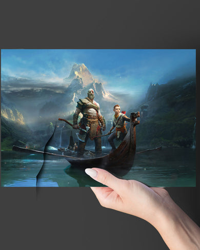 God of War-Quest for Tyr Art-Poster