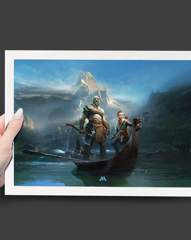 God of War-Quest for Tyr Art-Poster