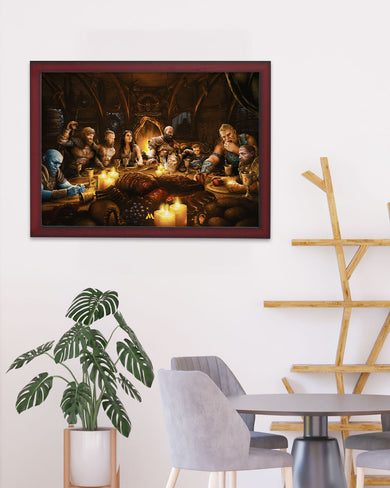 God of War-Last Supper Remake Art-Poster